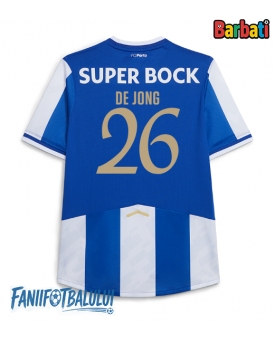 Porto Luuk de Jong #26 Tricou Fotbal Replică 2025-26 Barbati Acasa
